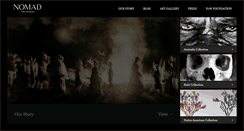 Desktop Screenshot of nomadtwoworlds.com